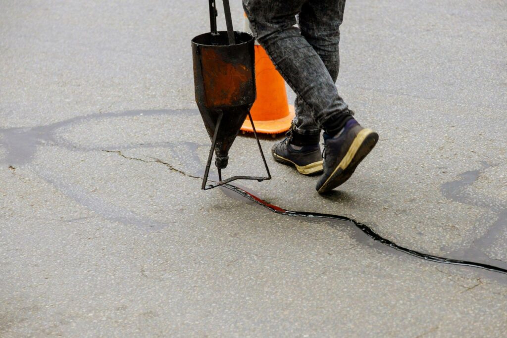 cracksealing2 1 | Asphalt Crack Sealing: Why It's More Than Just a Quick Fix