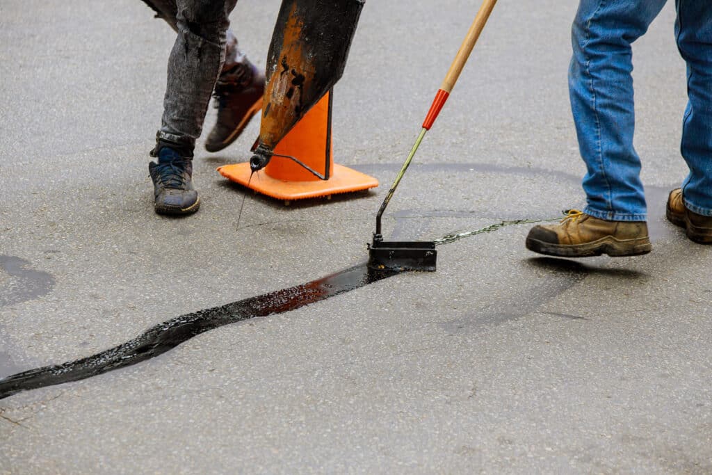 AdobeStock 384899561 | How Asphalt Crack Sealing Extends the Life of Your Pavement